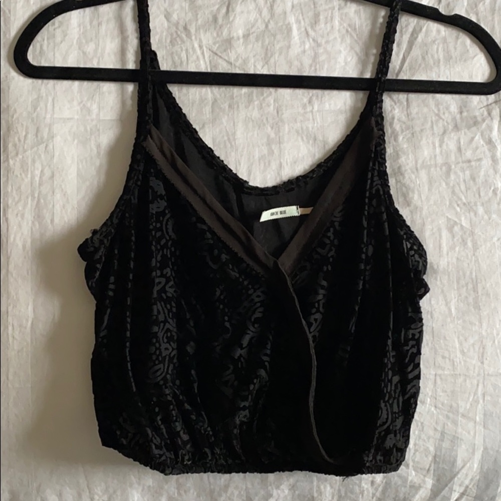 Kimchi Blue brand black textured tank